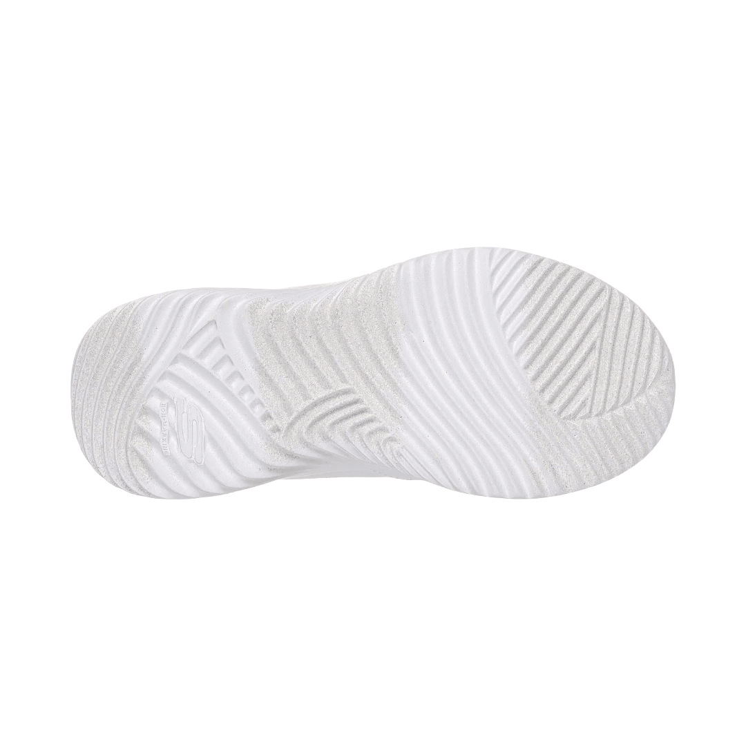 ZAPATILLAS ESCOLARES BLANCAS JUVENIL SKECHERS BOUNDER | 405627L - WHT SKECHERS 34 - CalzadosPaola