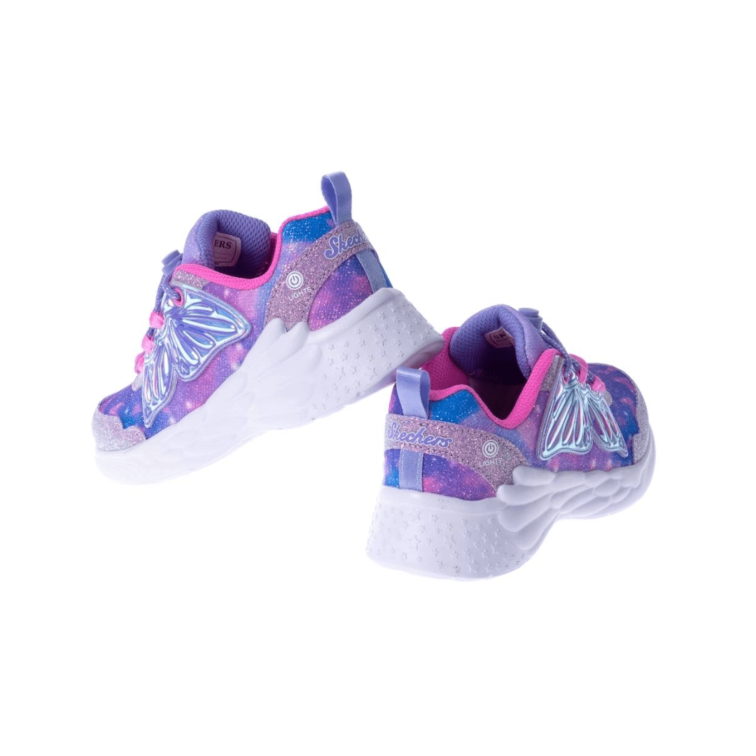 ZAPATILLAS URBANAS SKECHERS S - LIGHTS DREAM RACER INFANTIL | 303055L - LVPK SKECHERS 26 - CalzadosPaola
