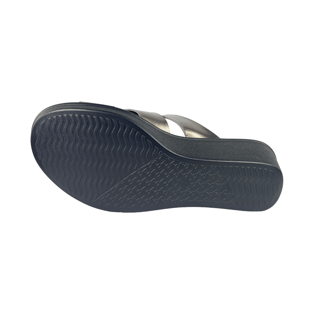 SANDALIAS NEW WALK PLATA MUJER HT3T8434 - 11A NEW WALK 35 - CalzadosPaola
