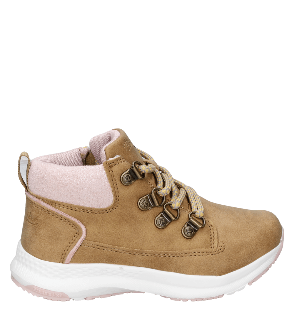 BOTINES CASUALES PANAMA JACK CAFÉ CLARO (NIÑAS) | KA112A60025 - PG2 PANAMA JACK 33 - CalzadosPaola