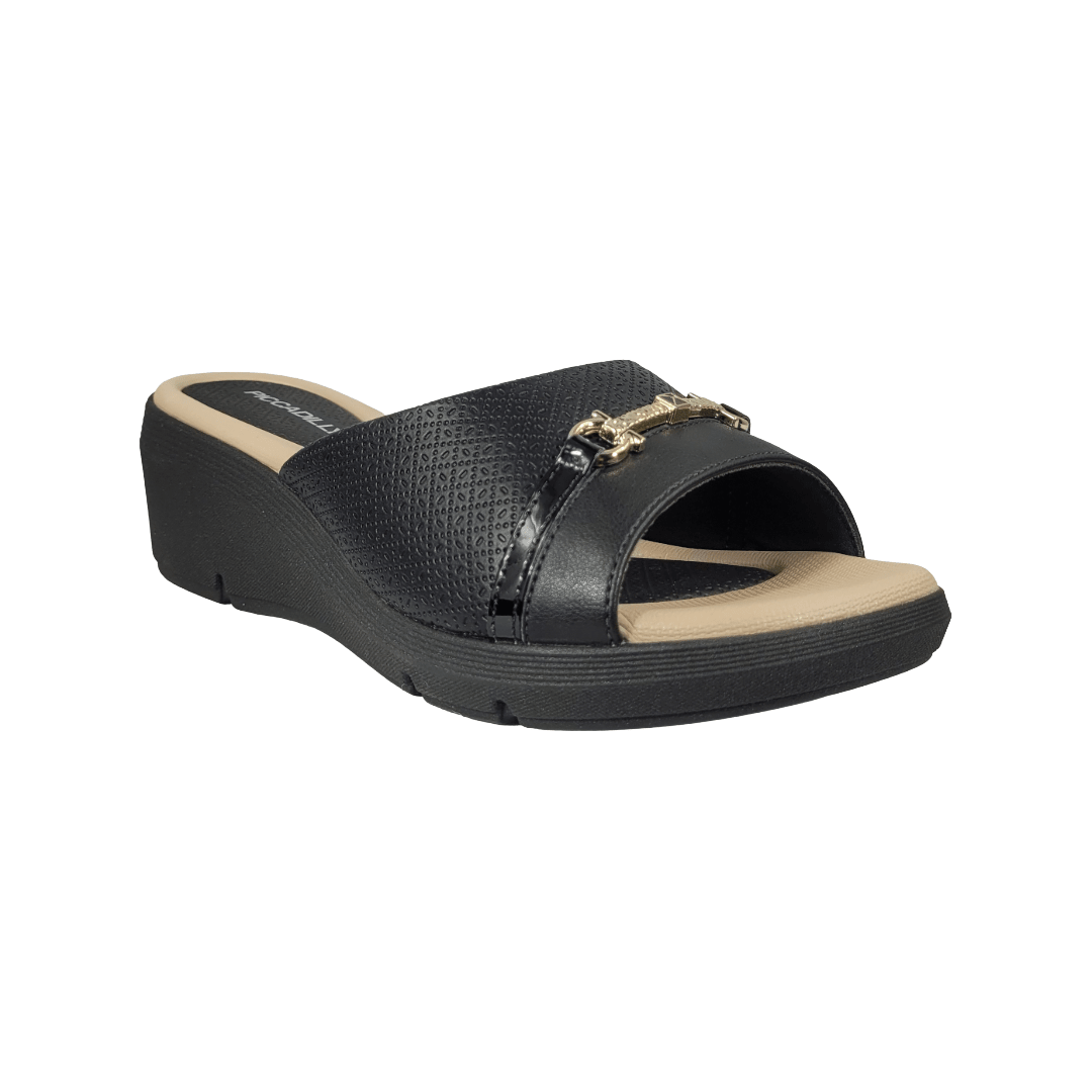SANDALIAS PICCADILLY NEGRO CASUAL MUJER | VU5360T PICCADILLY 34 CL / 22.2 CM - CalzadosPaola