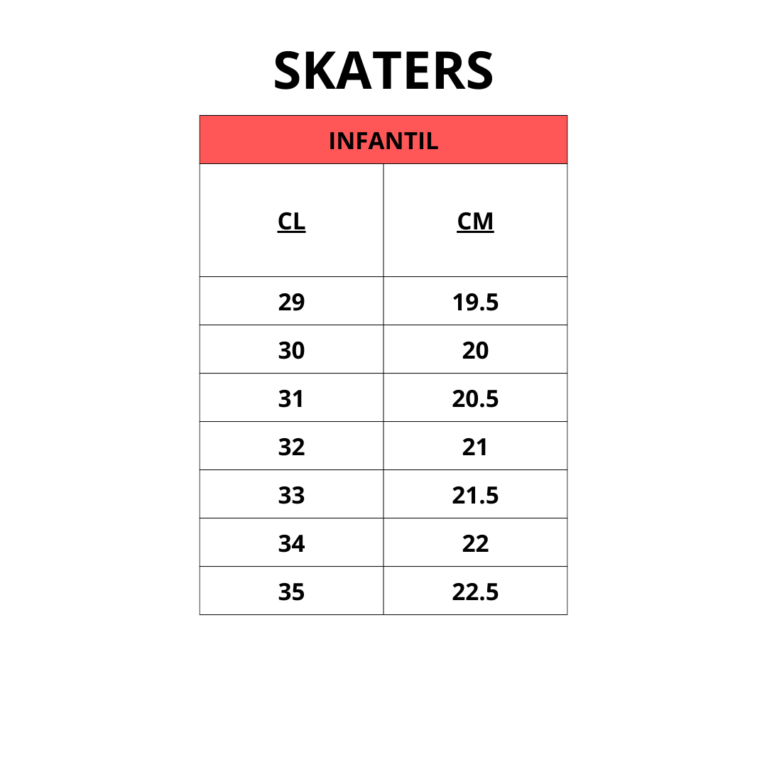 ZAPATILLAS URBANAS SKATERS BLANCO INFANTIL 804 - 0131 SKATER 32 - CalzadosPaola