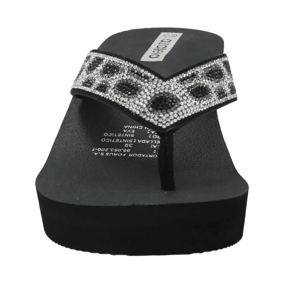 SANDALIAS AZALEIA SILVIA NEGRO AZ210011303 - 411 AZALEIA 35 - CalzadosPaola