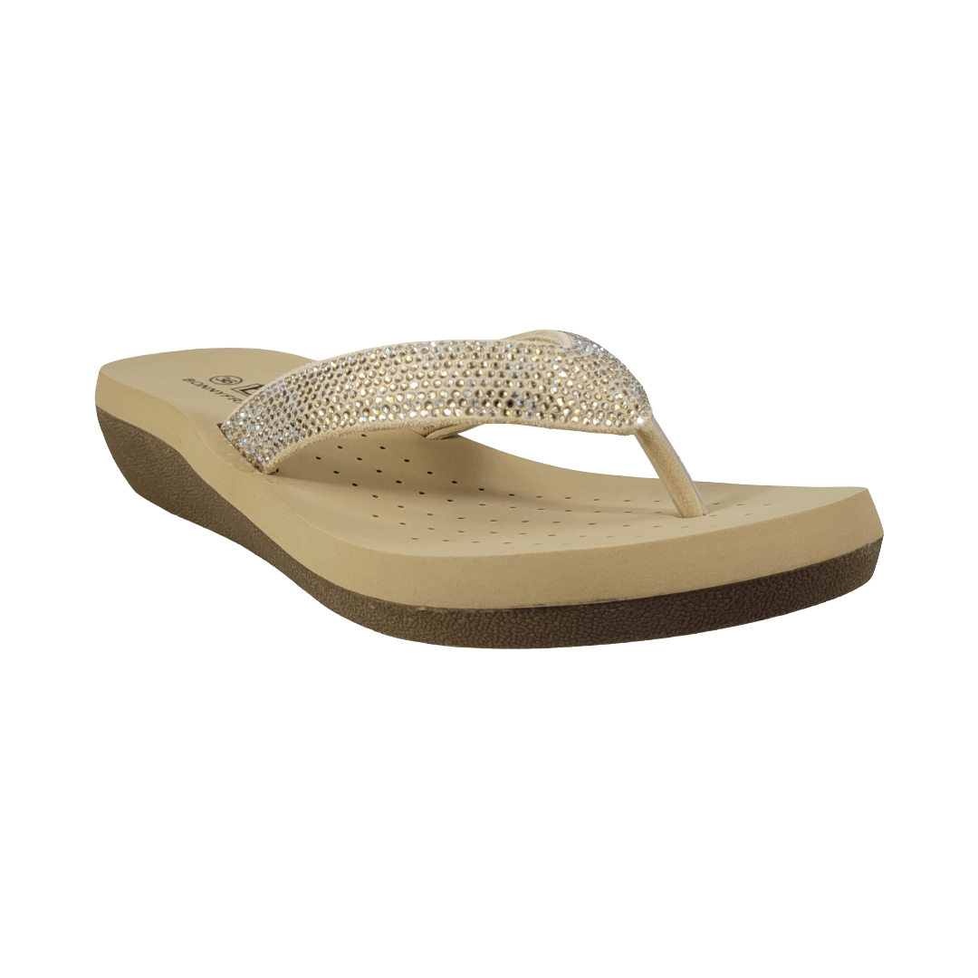 SANDALIAS BONNY FRANCO DORADO MUJER | 384 - 0972 BONNY FRANCO 35 CL / 23.3 CM - CalzadosPaola