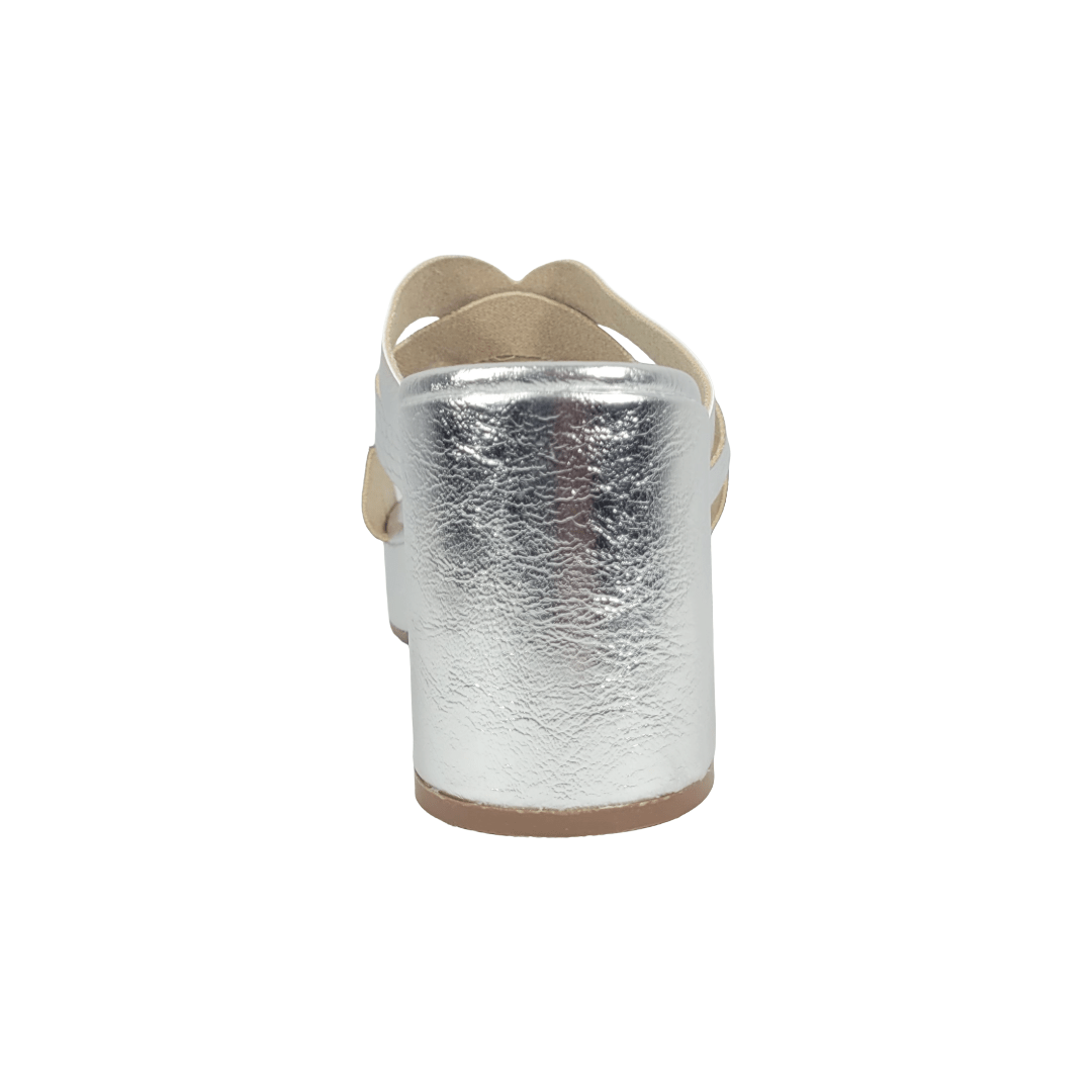 SANDALIAS MOLECA PLATA MUJER | 5549.109.30885 - 41 MOLECA 35 - CalzadosPaola