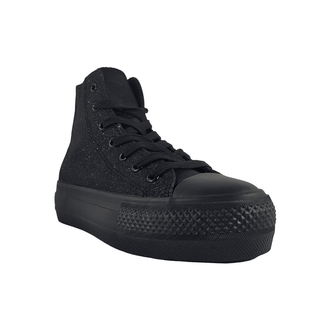 ZAPATILLAS URBANAS MD NEGRO BRILLANTE MUJER | 3J08 - 1 MD 35 CL / 22.5 CM - CalzadosPaola