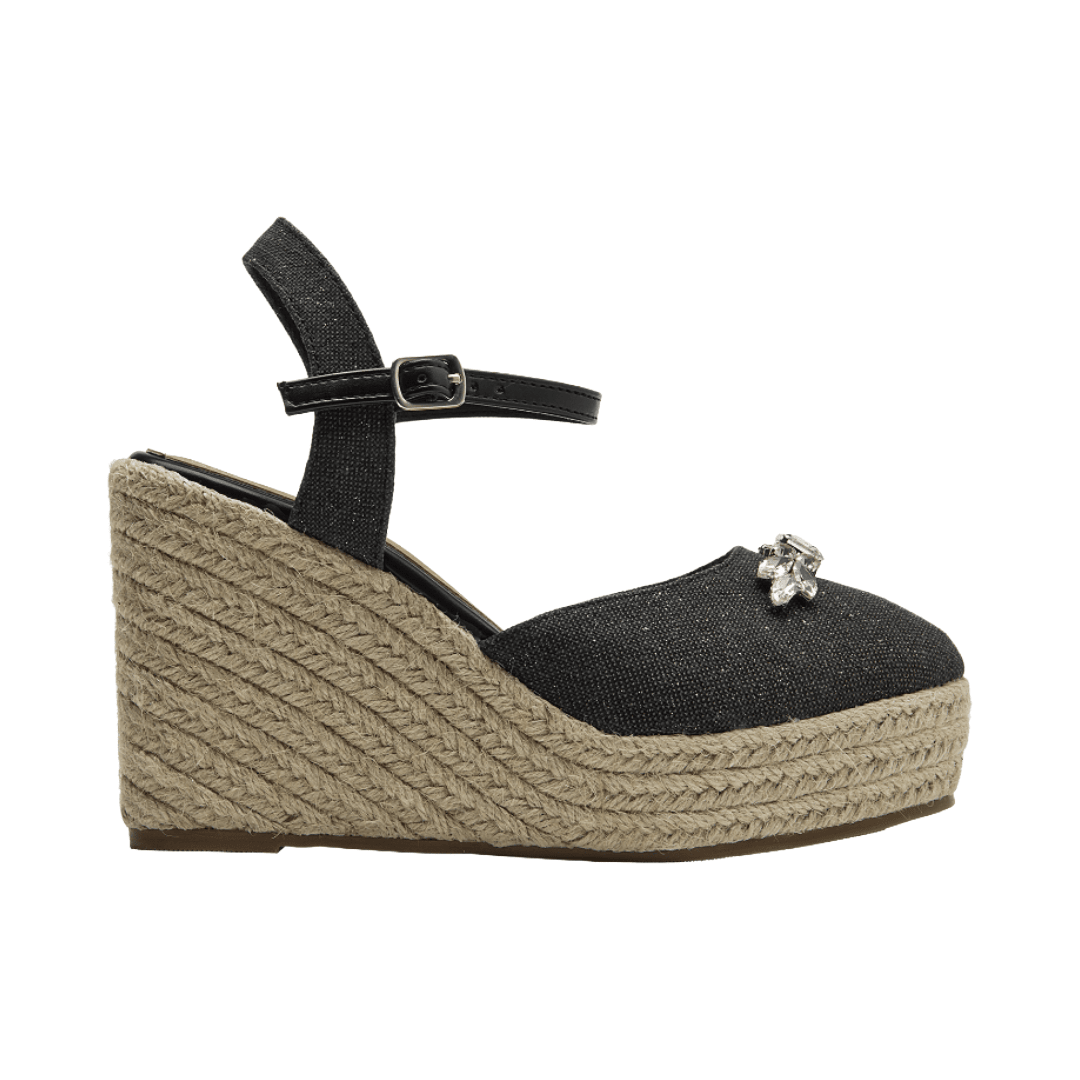 SANDALIAS DE FIESTA BRUNO ROSSI NEGRO MUJER BRM0073 BRUNO ROSSI 35 - CalzadosPaola