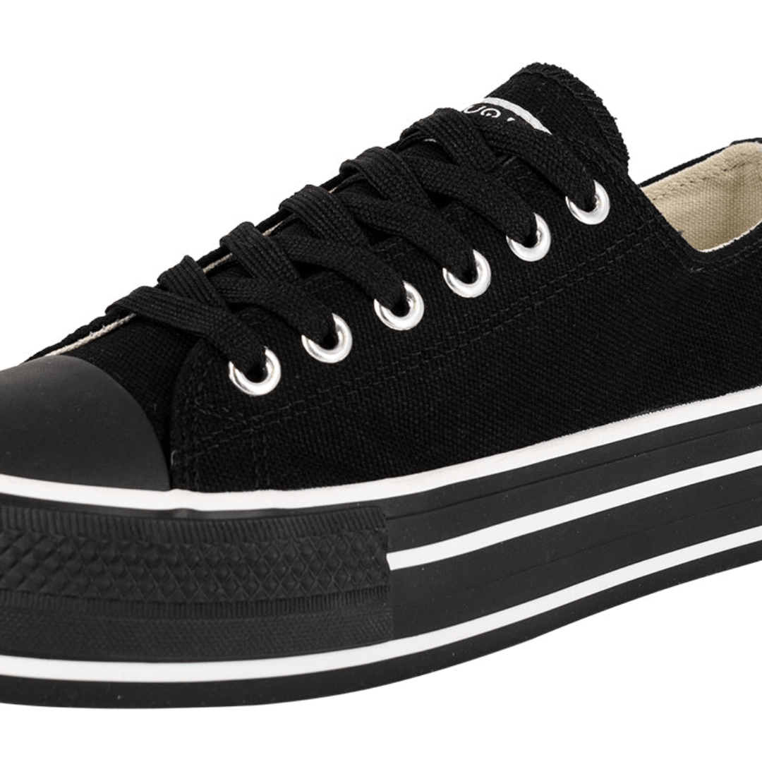 ZAPATILLAS URBANAS ALQUIMIA NEGRO MUJER 5834 ALQUIMIA 35 - CalzadosPaola