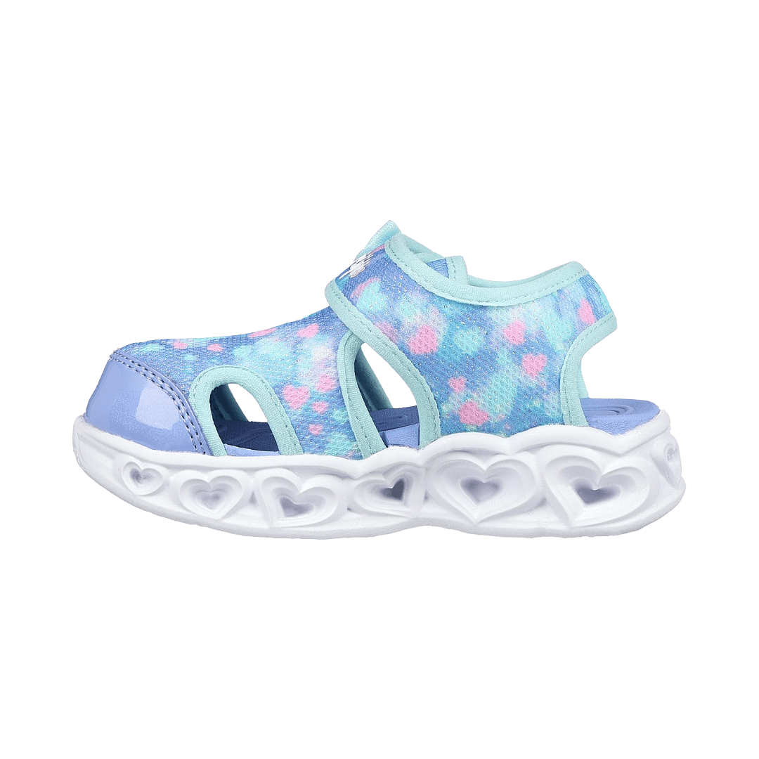 SANDALIAS SKECHERS HEART LIGHTS BEBÉS | 303250N - AQMT SKECHERS 20 CL / 5 US / 11 CM - CalzadosPaola