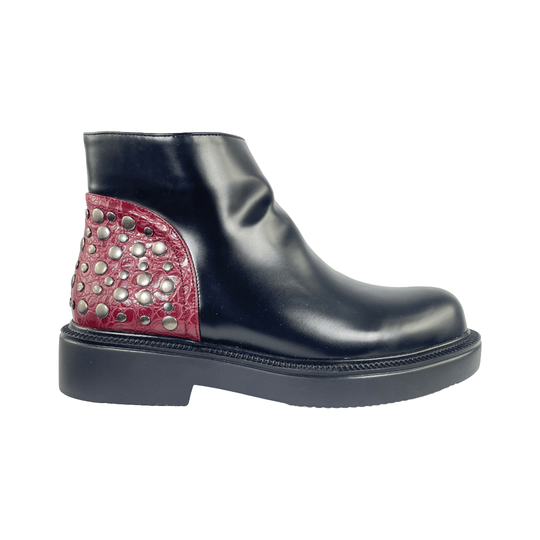 BOTINES POLICE NEGRO CASUAL MUJER MR - PB5964 - S424 POLICE 35 - CalzadosPaola