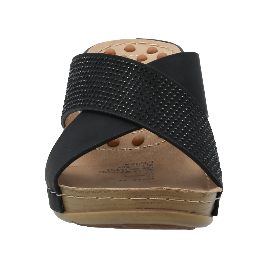 SANDALIAS AZALEIA FELICIANA 2 NEGRO CASUAL MUJER |AZ210011323 - 411 AZALEIA 35 - CalzadosPaola