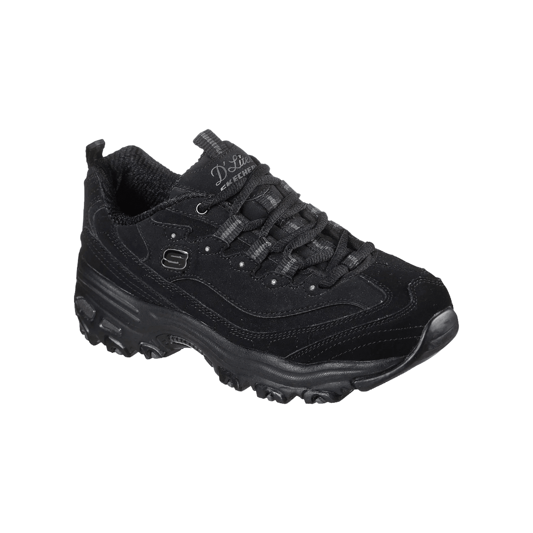 ZAPATILLAS URBANAS SKECHERS D'LITES PLAY ON MUJER | 11949 - BBK SKECHERS 35 CL / 5 US / 22 CM - CalzadosPaola