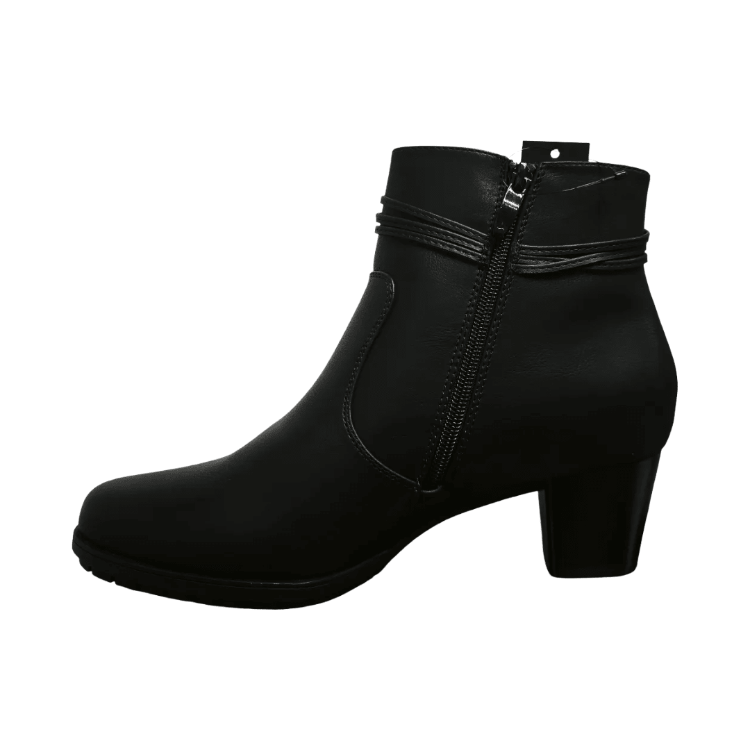 BOTINES BONNY FRANCO VALERIA NEGRO CASUAL MUJER 224 - 0385 BONNY FRANCO 35 - CalzadosPaola