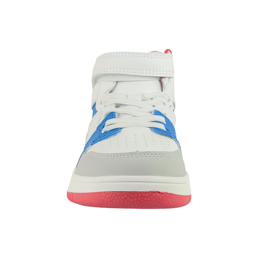 ZAPATILLAS URBANAS SKATER BLANCO/AZUL INFANTIL | 800 - 0001 SKATER 27 CL / 18 CM - CalzadosPaola
