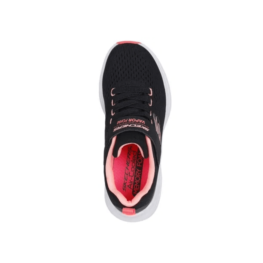 ZAPATILLAS URBANAS SKECHERS VAPOR FOAM INFANTIL | 303940L - BKPK SKECHERS 26 - CalzadosPaola