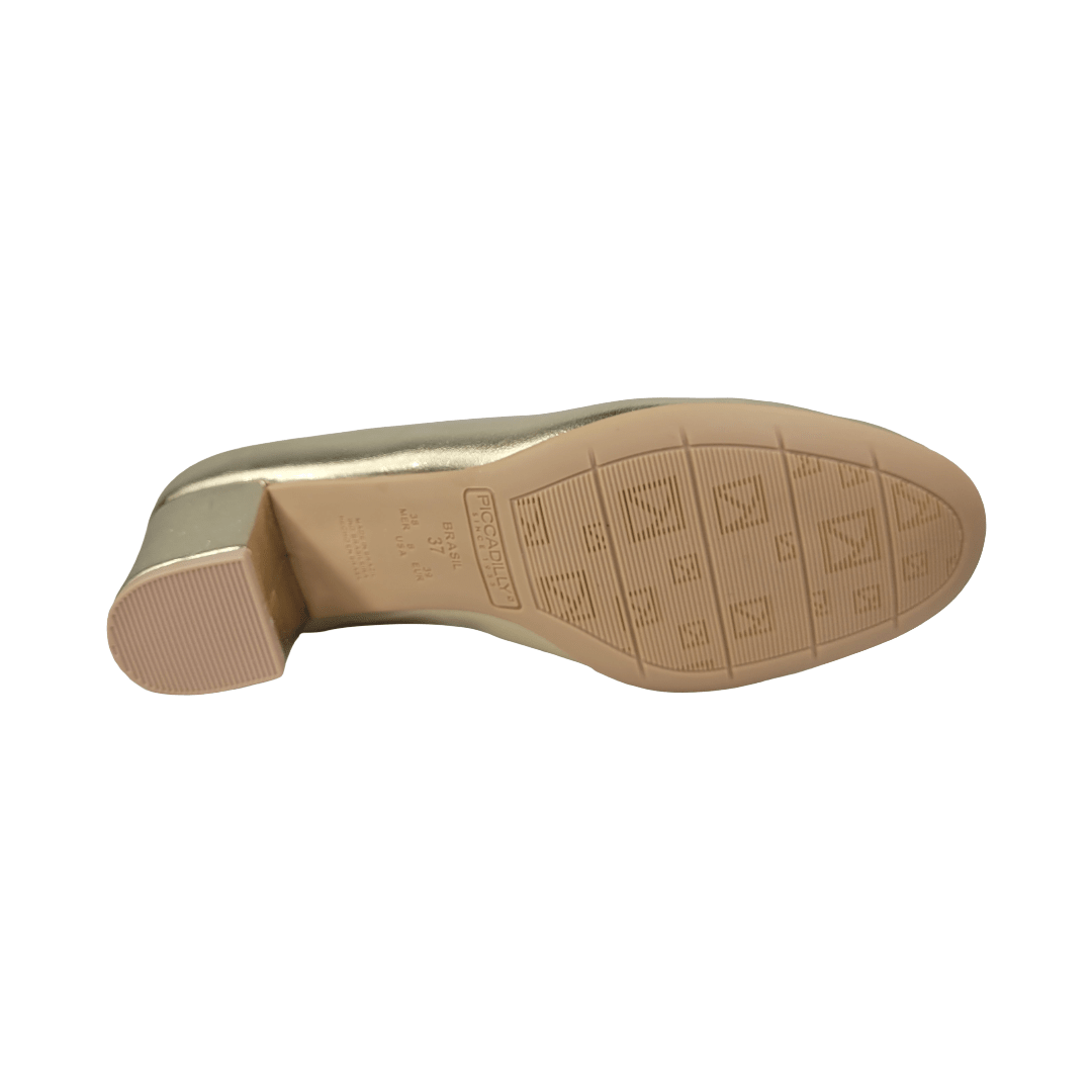 ZAPATOS FORMALES PICCADILLY DORADO MUJER PI - 110072 PICADELLY 35 - CalzadosPaola