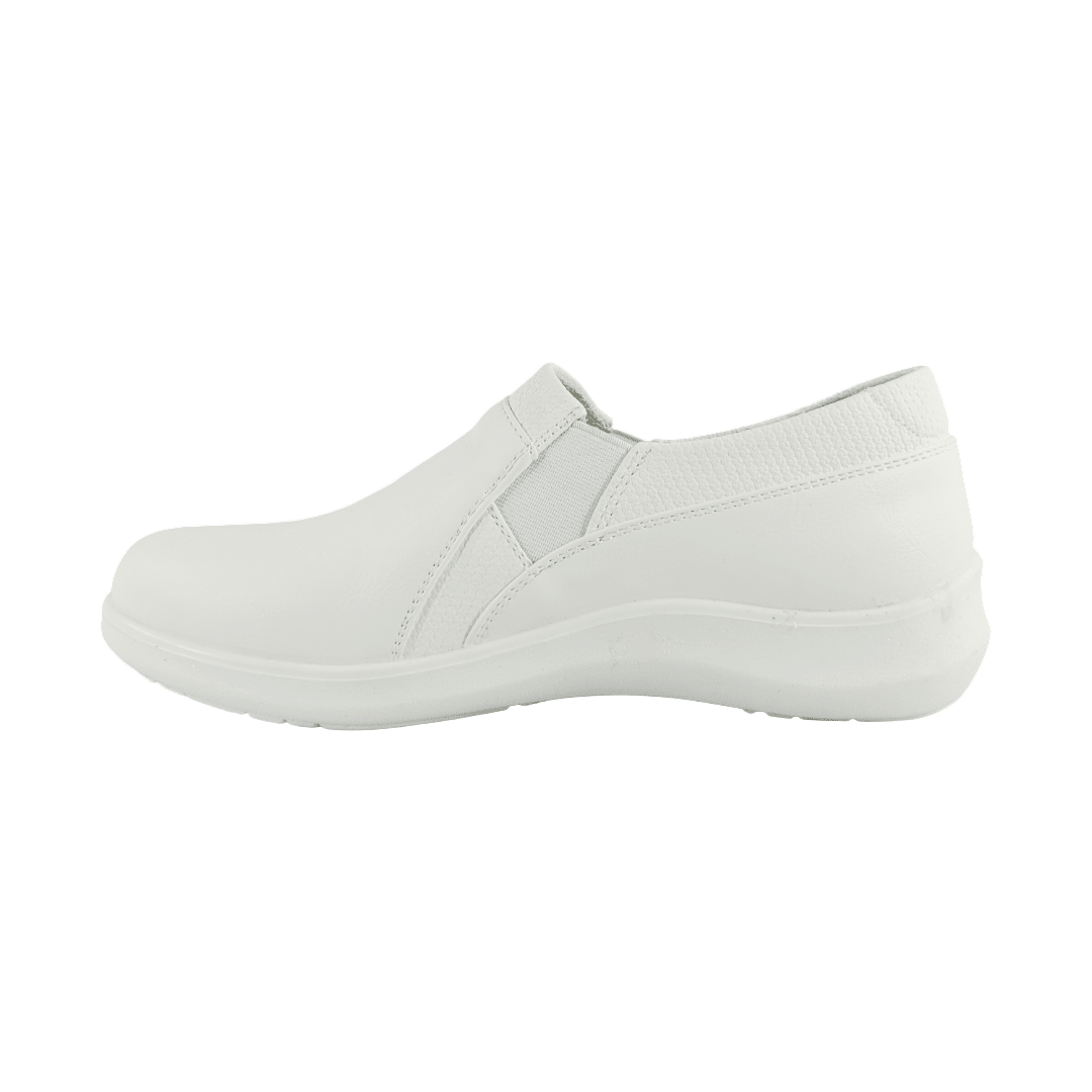 ZAPATOS DE SERVICIO PASSER BLANCO MUJER | 801 - 01 PASSER 35 CL / 23.3 CM - CalzadosPaola