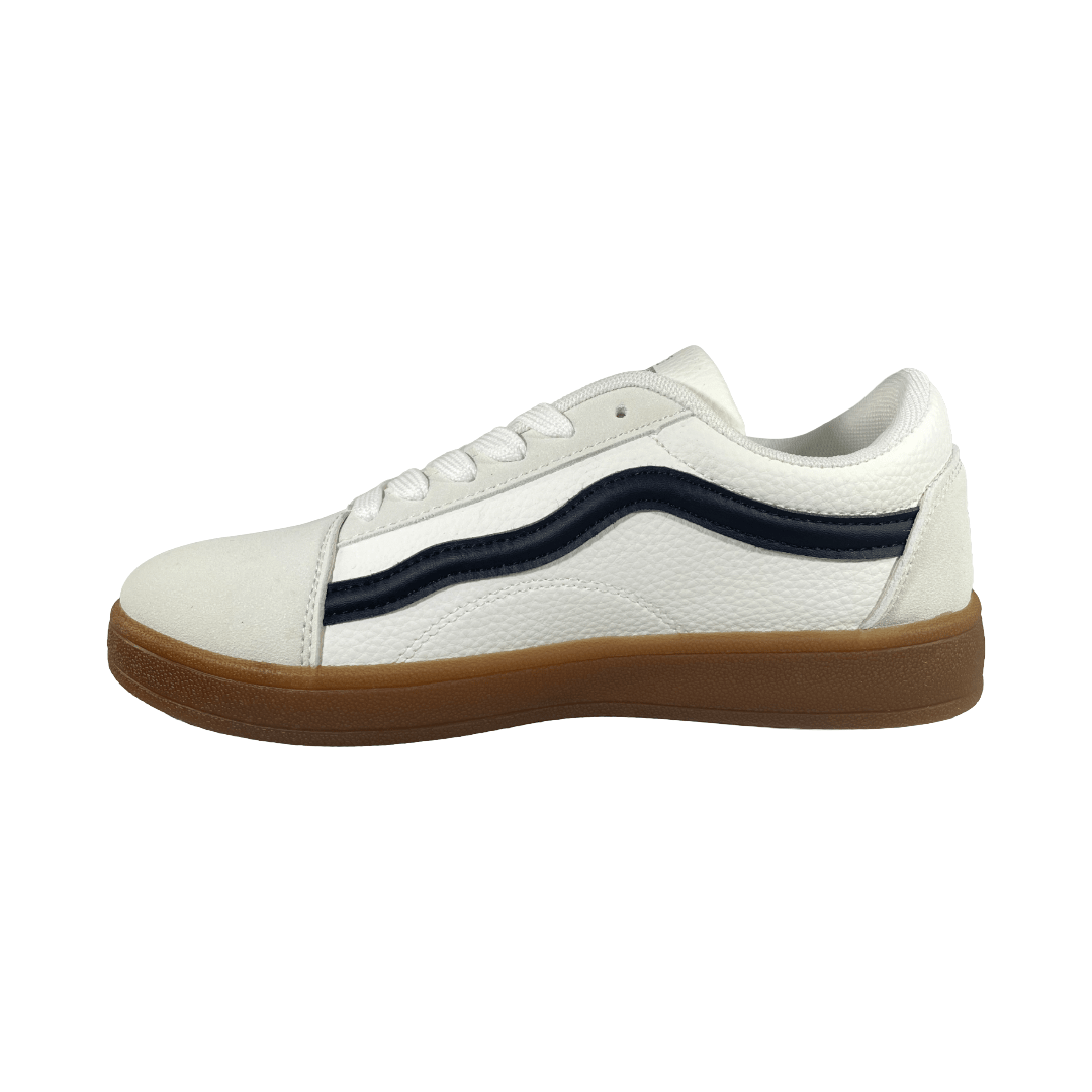ZAPATILLAS URBANAS SKATER BLANCO MUJER 772 - 0131 SKATER 35 - CalzadosPaola
