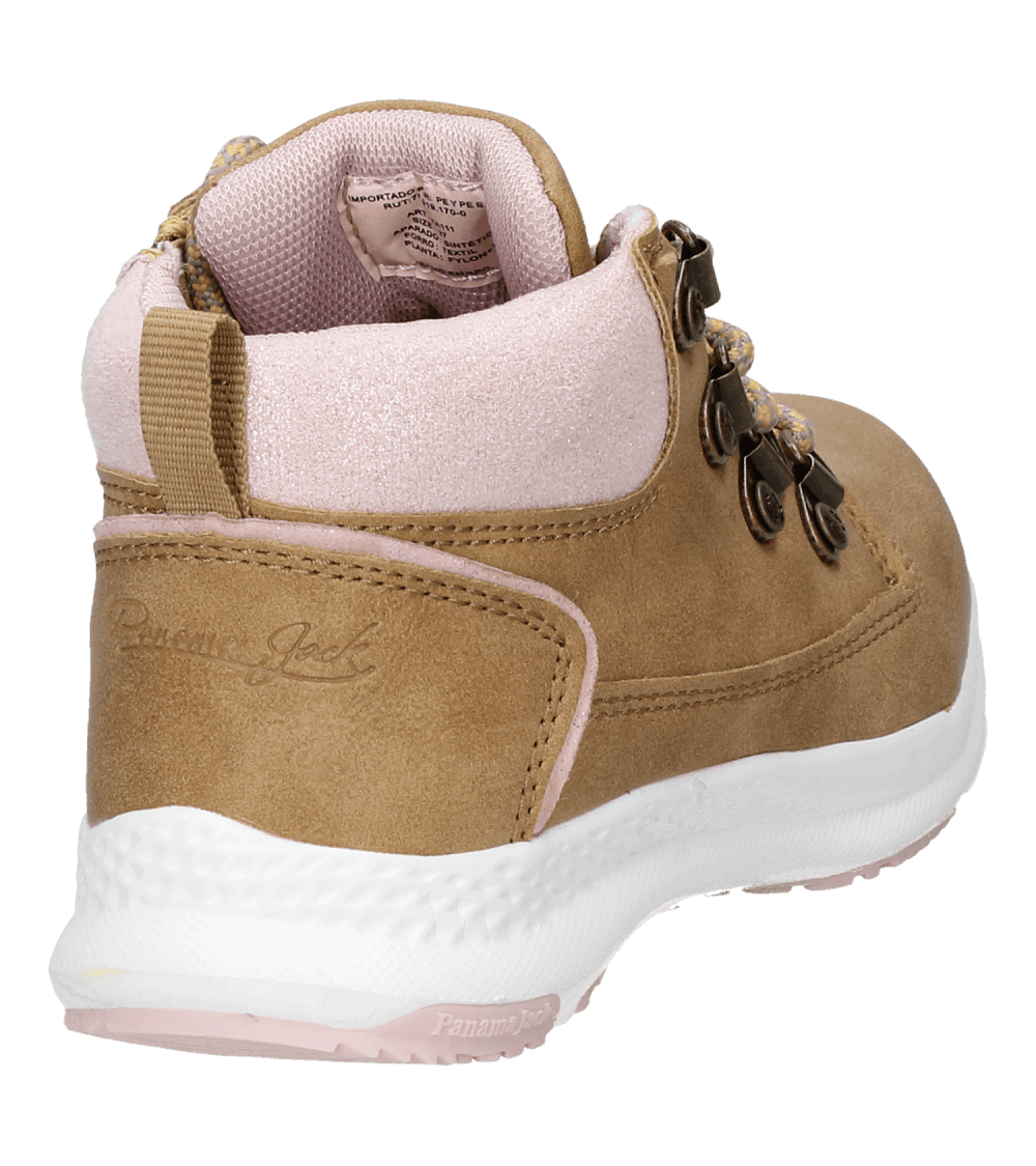 BOTINES CASUALES PANAMA JACK CAFÉ CLARO (NIÑAS) | KA112A60025 - PG2 PANAMA JACK 33 - CalzadosPaola