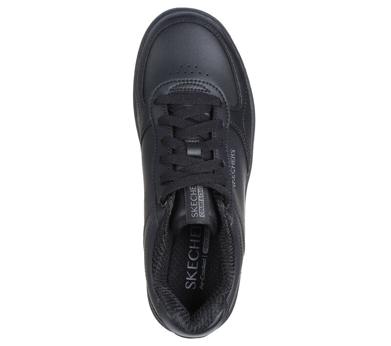 ZAPATILLAS SKECHERS ESCOLAR SPORT COURT 2.0 | 185160 - BBK SKECHERS 35 - CalzadosPaola