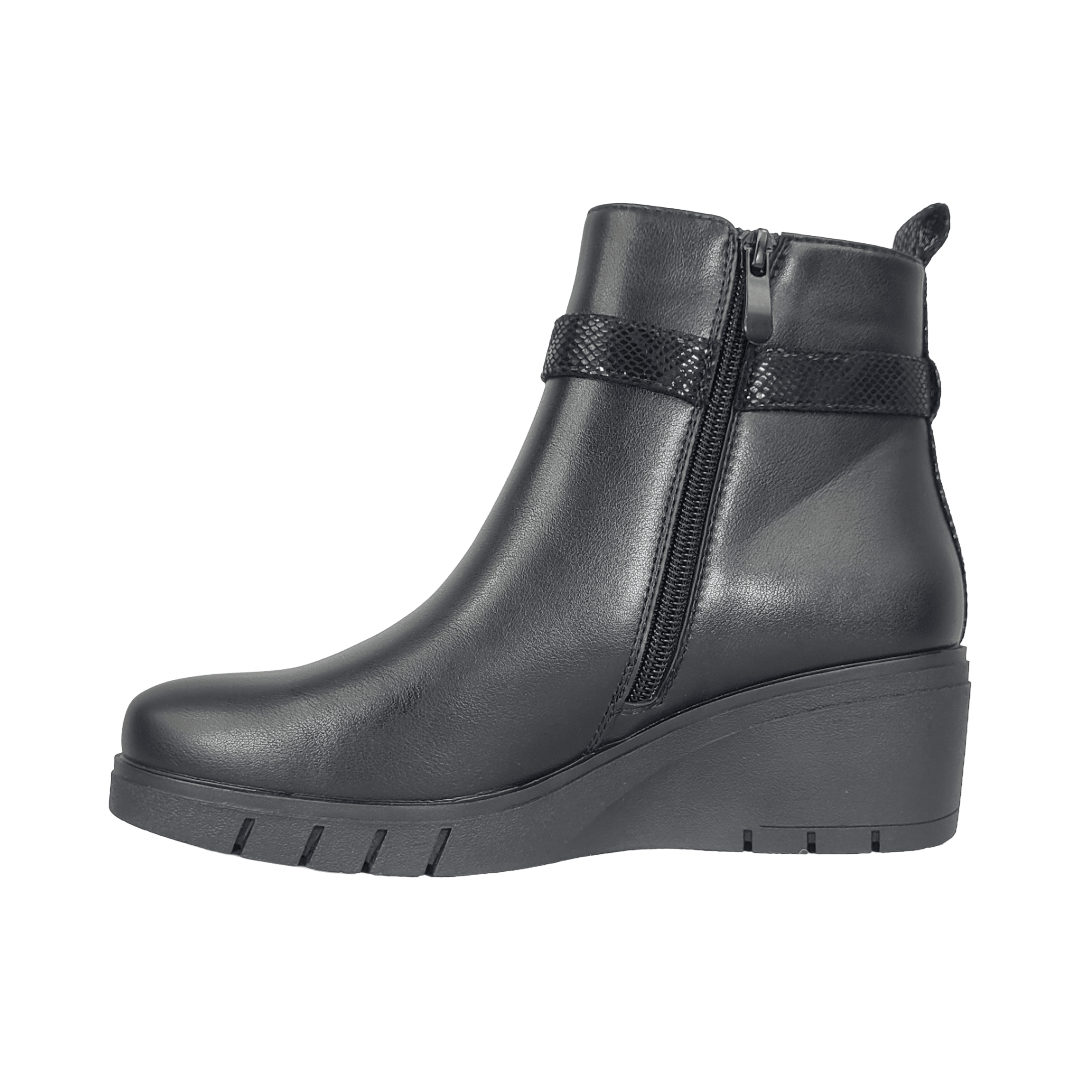 BOTINES NEW WALK NEGRO CASUAL MUJER DZA91103 - 90 NEW WALK 35 - CalzadosPaola