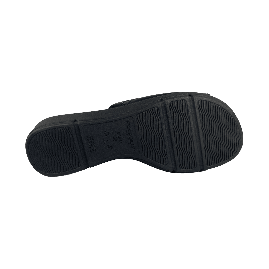 SANDALIAS PICCADILLY NEGRO CASUAL MUJER PI - 54037500000004 PICADELLY 35 - CalzadosPaola