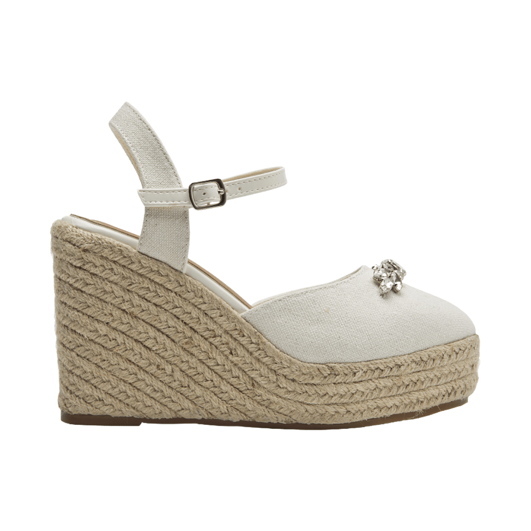 SANDALIAS DE FIESTA BRUNO ROSSI BLANCO MUJER BRM0073 BRUNO ROSSI 35 - CalzadosPaola