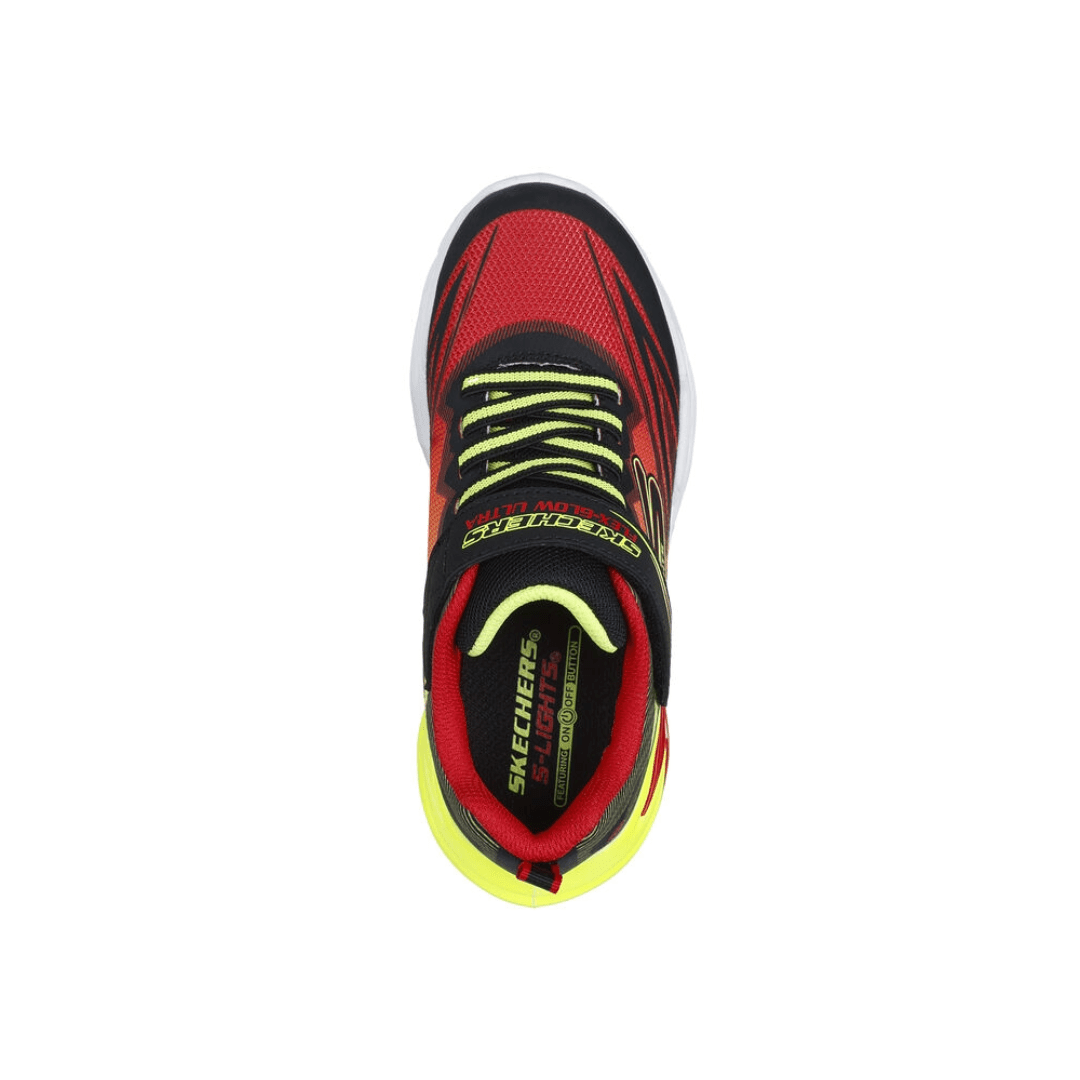 ZAPATILLAS URBANAS SKECHERS FLEX GLOW INFANTIL | 400139L - BKRD SKECHERS 26 - CalzadosPaola