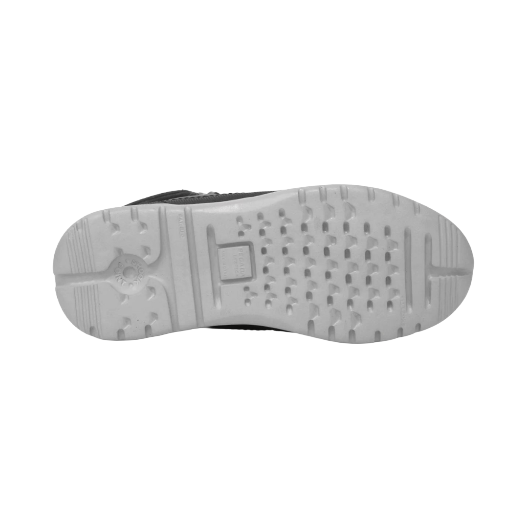 BOTINES PEGADA DE CUERO NEGRO (HOMBRE) | 181991 - 05 PEGADA 43 - CalzadosPaola