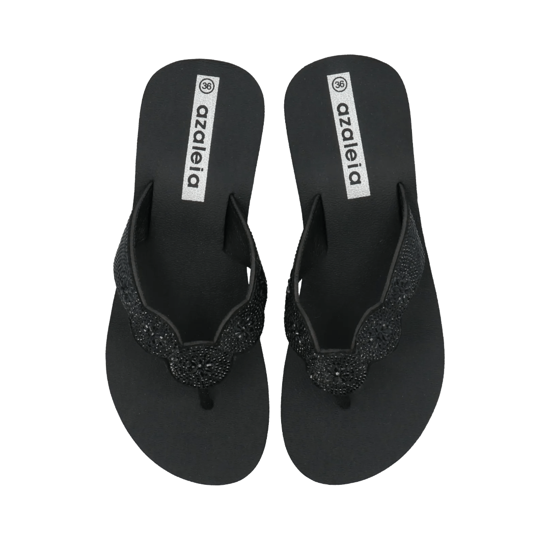 SANDALIAS AZALEIA ROSELLA NEGRO MUJER | AZ210011306 - 411 AZALEIA 35 - CalzadosPaola