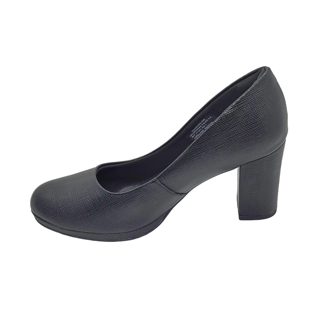 ZAPATOS CON TACON PICCADILLY NEGROS | PI - 13018500000335 PICCADILLY 40 - CalzadosPaola