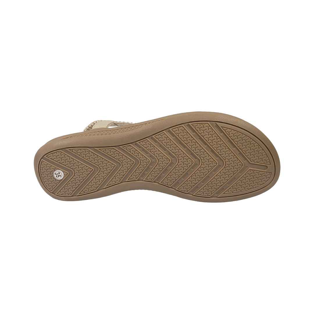 SANDALIAS BONNY FRANCO DORADO MUJER 384 - 0073 BONNY FRANCO 37 - CalzadosPaola