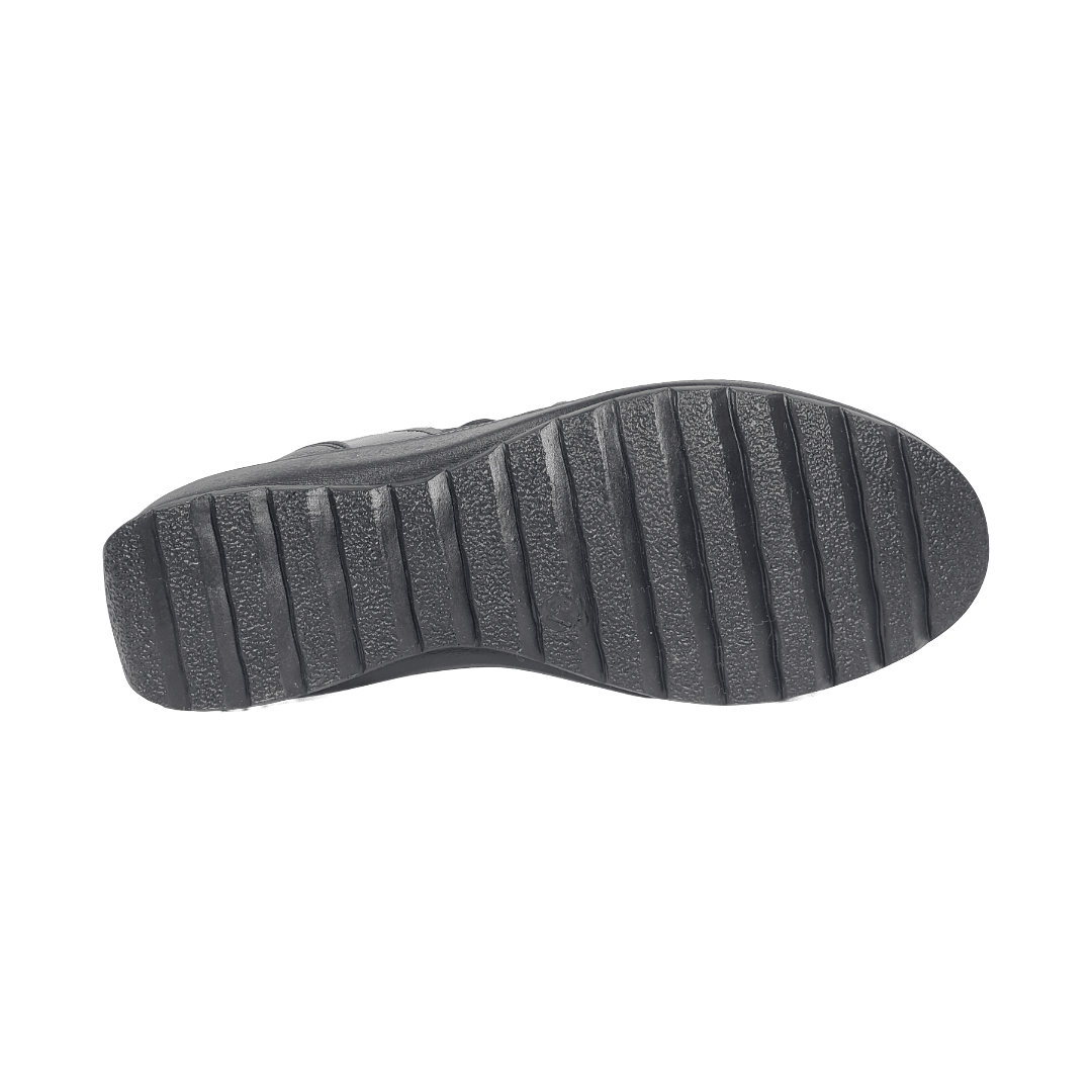 BOTINES BY PASS NEGRO CASUAL MUJER I26 - ZW01 - 1 BY PASS 35 - CalzadosPaola