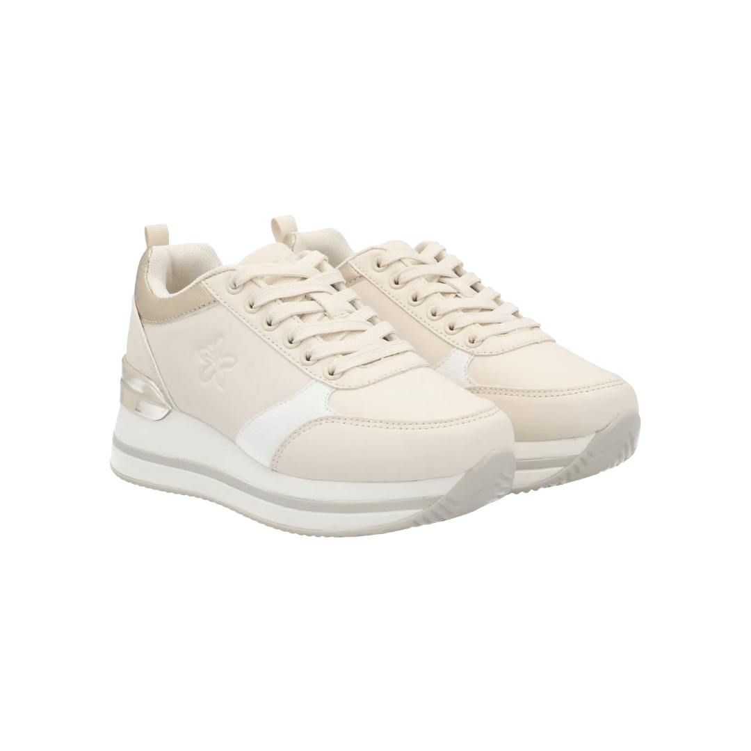 ZAPATILLAS URBANAS AZALEIA BEIGE MUJER AZ210011344 - 033 AZALEIA 35 - CalzadosPaola