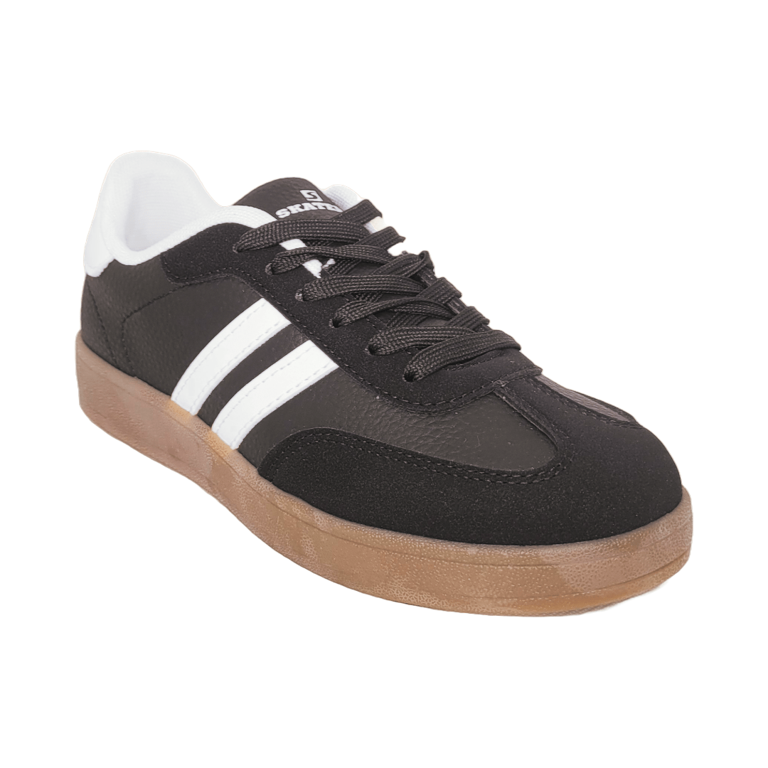 ZAPATILLAS URBANAS SKATER NEGRO/BLANCO MUJER | 772 - 0500 SKATERS 35 - CalzadosPaola