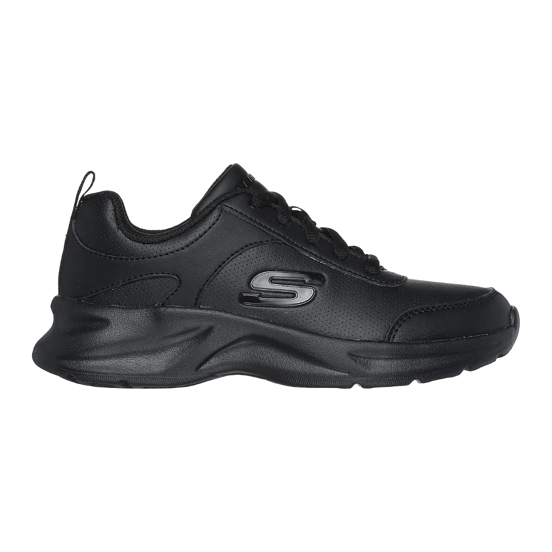 ZAPATILLAS ESCOLARES JUVENIL SKECHERS DYNAMATIC | 302630L - BBK SKECHERS 34 - CalzadosPaola