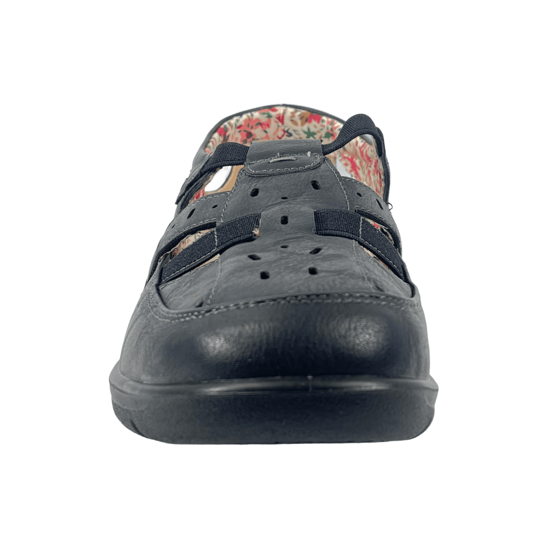 ZAPATOS DE DESCANSO PASSER NEGRO MUJER | 307 - 02 PASSER 35 - CalzadosPaola