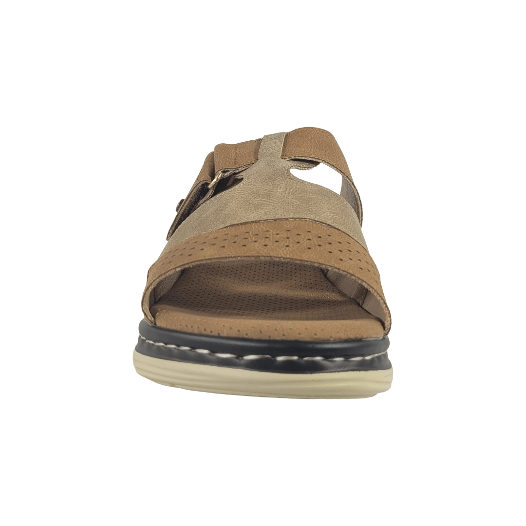 SANDALIAS PASSER CARAMELO MUJER 008 - 16 PASSER 36 - CalzadosPaola