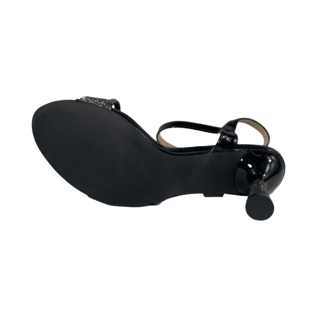 SANDALIAS DE FIESTA HUALUNAOTE NEGRO CASUAL MUJER T2210 HUALUNAOTE 36 - CalzadosPaola