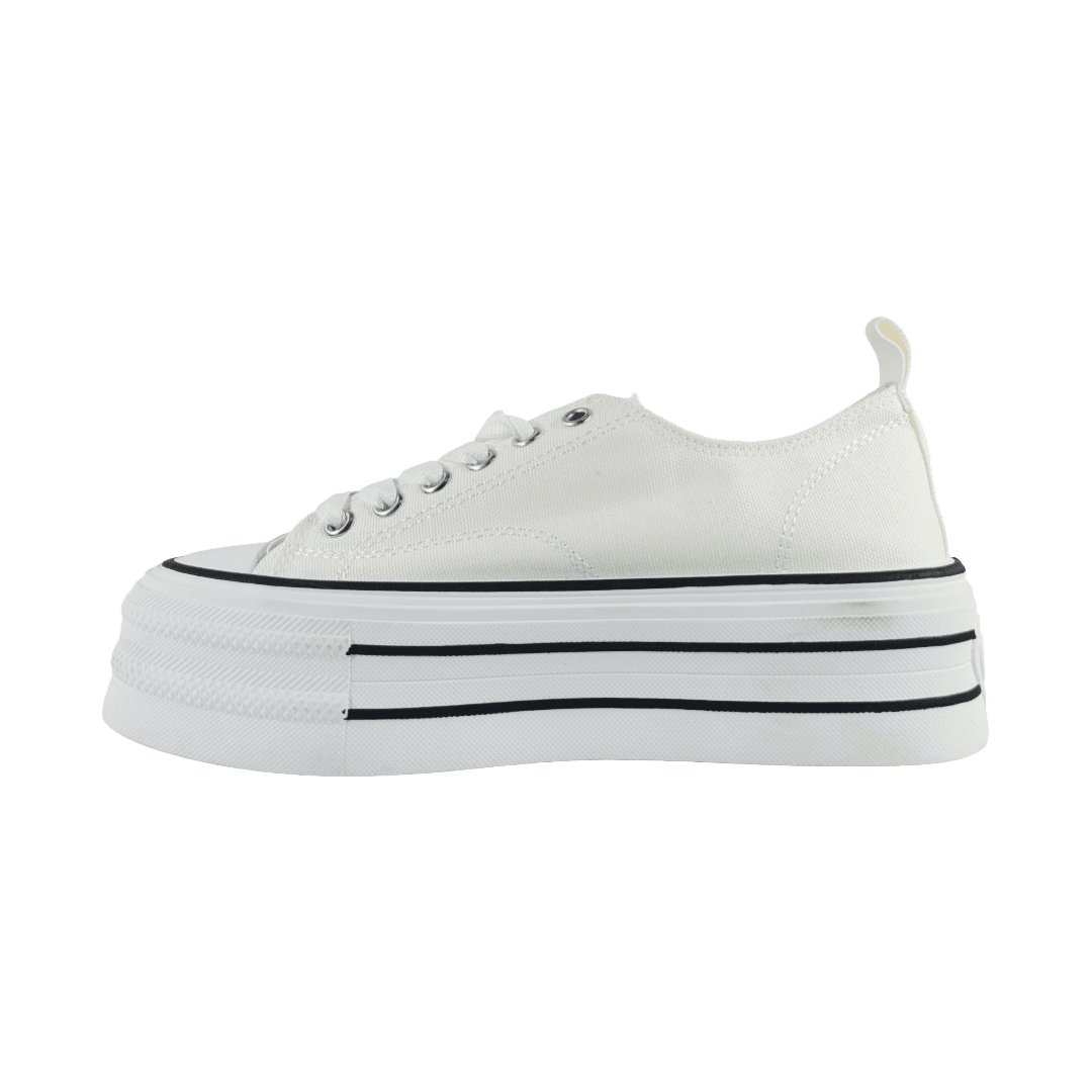 ZAPATILLAS URBANAS MD BLANCO MUJER | 5B10 - 10 MD 35 CL / 22.5 CM - CalzadosPaola