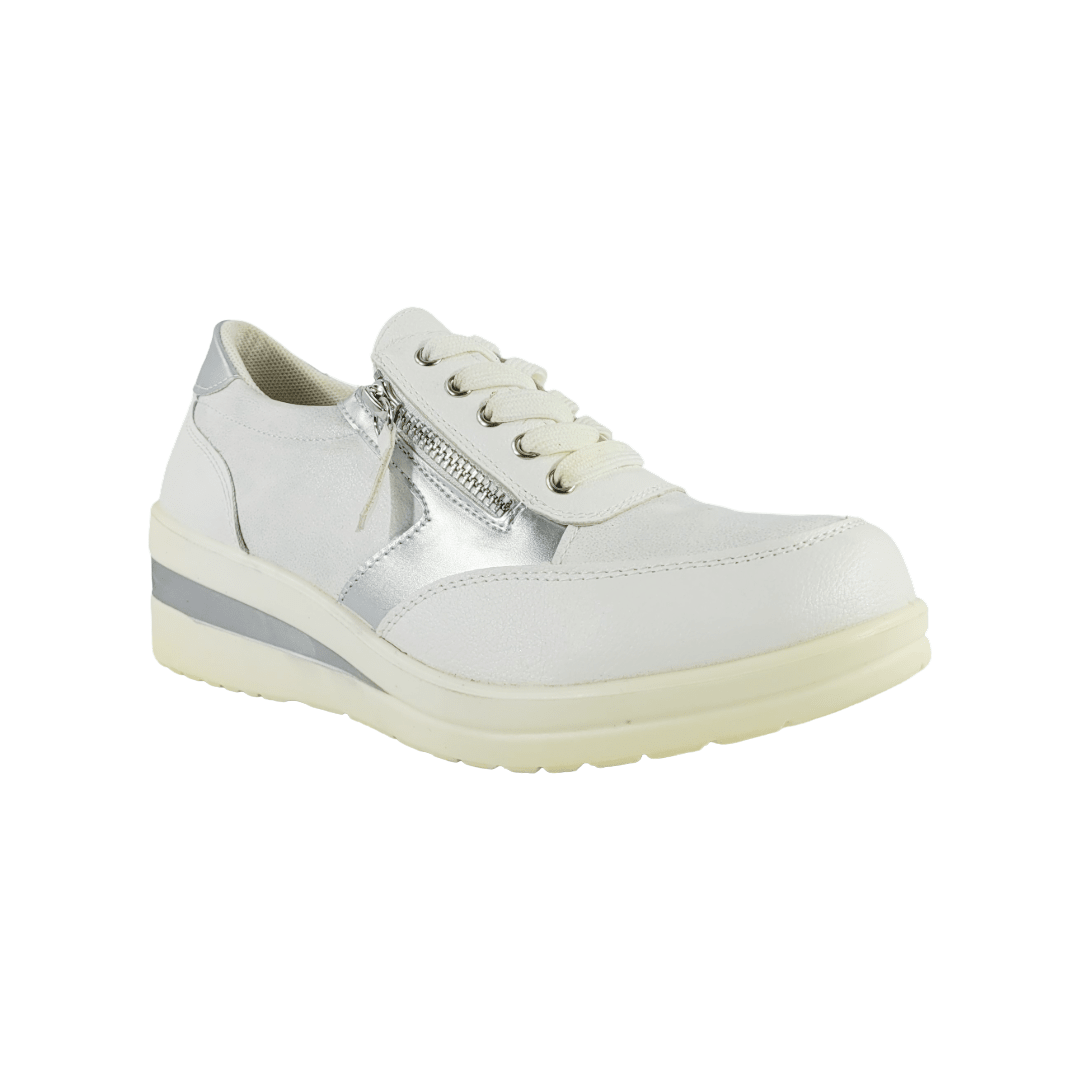 ZAPATILLAS URBANAS ALQUIMIA BLANCO MUJER | 3688 ALQUIMIA 35 CL / 23.3 CM - CalzadosPaola