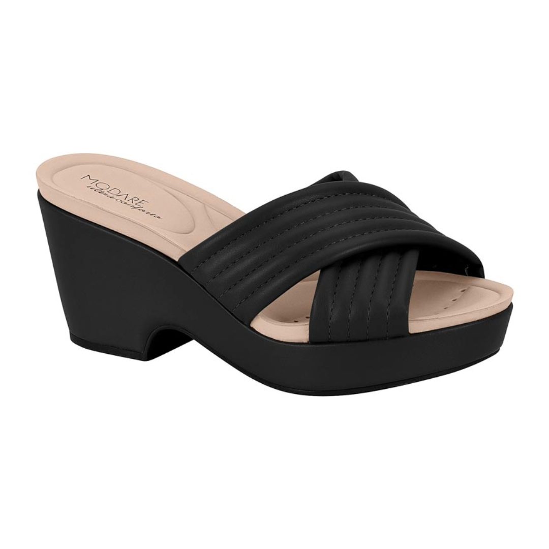 Sandalia Modare Black Mujer 7137.130.25513 - 15745 MODARE 40 - CalzadosPaola
