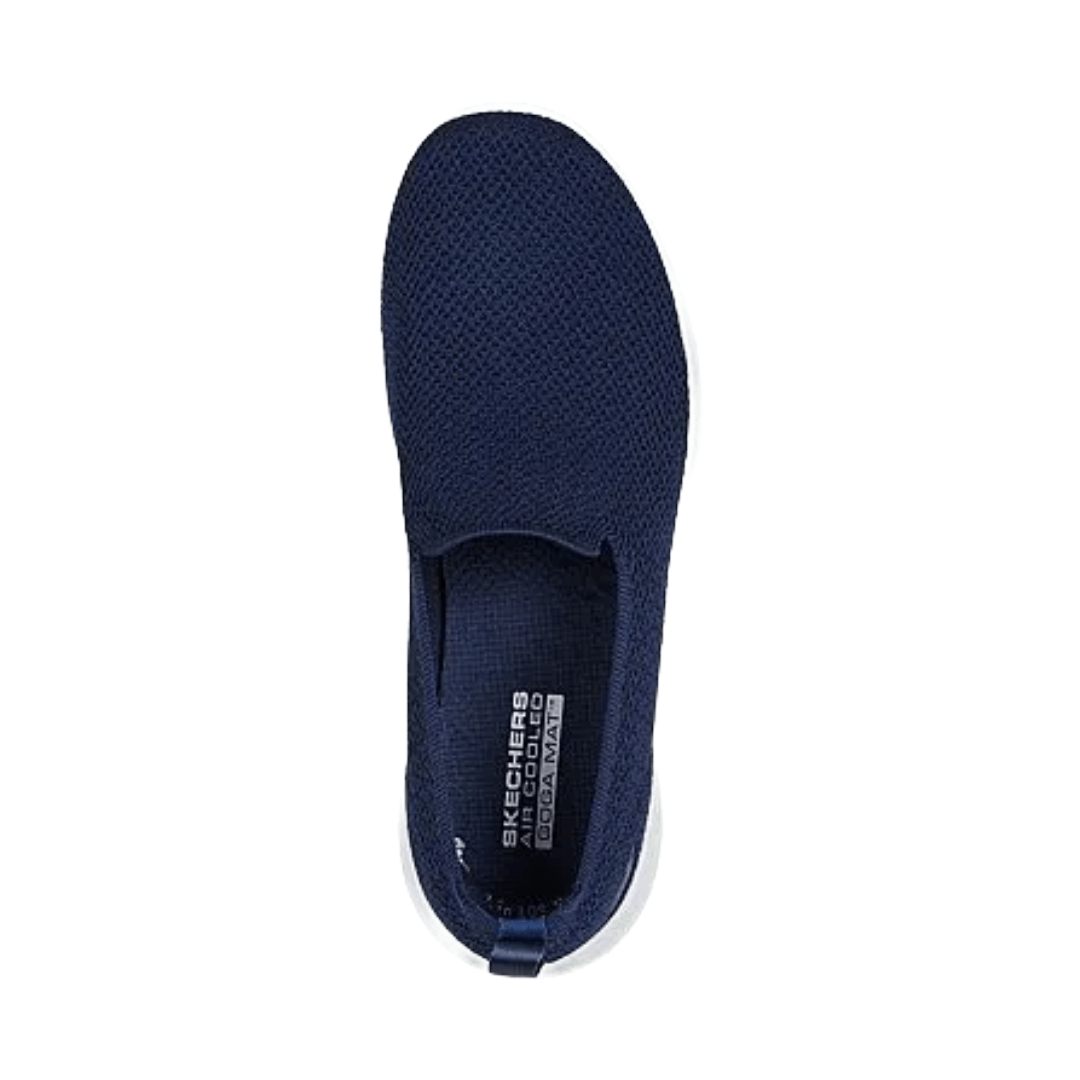 ZAPATILLAS CASUALES SKECHERS GO WALK MUJER 124686 - NVY SKECHERS 35 - CalzadosPaola