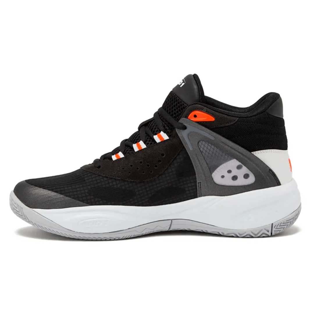 ZAPATILLAS AND1 REVEL MID NEGRO HOMBRE AD90210M - B AND 1 8,0 - CalzadosPaola