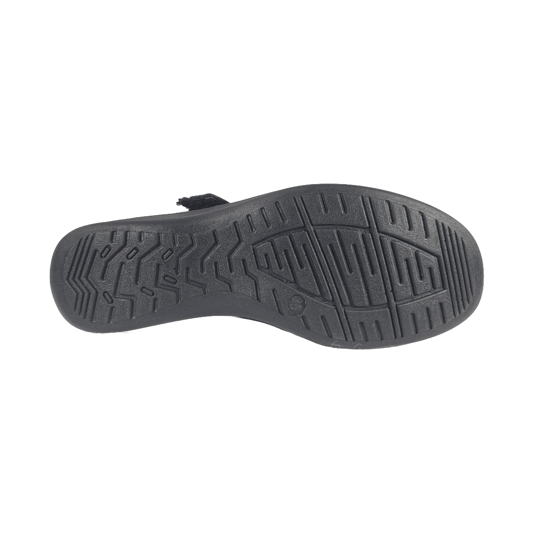 SANDALIAS PASSER NEGRO CASUAL MUJER | 010 PASSER 35 CL / 23.3 CM - CalzadosPaola