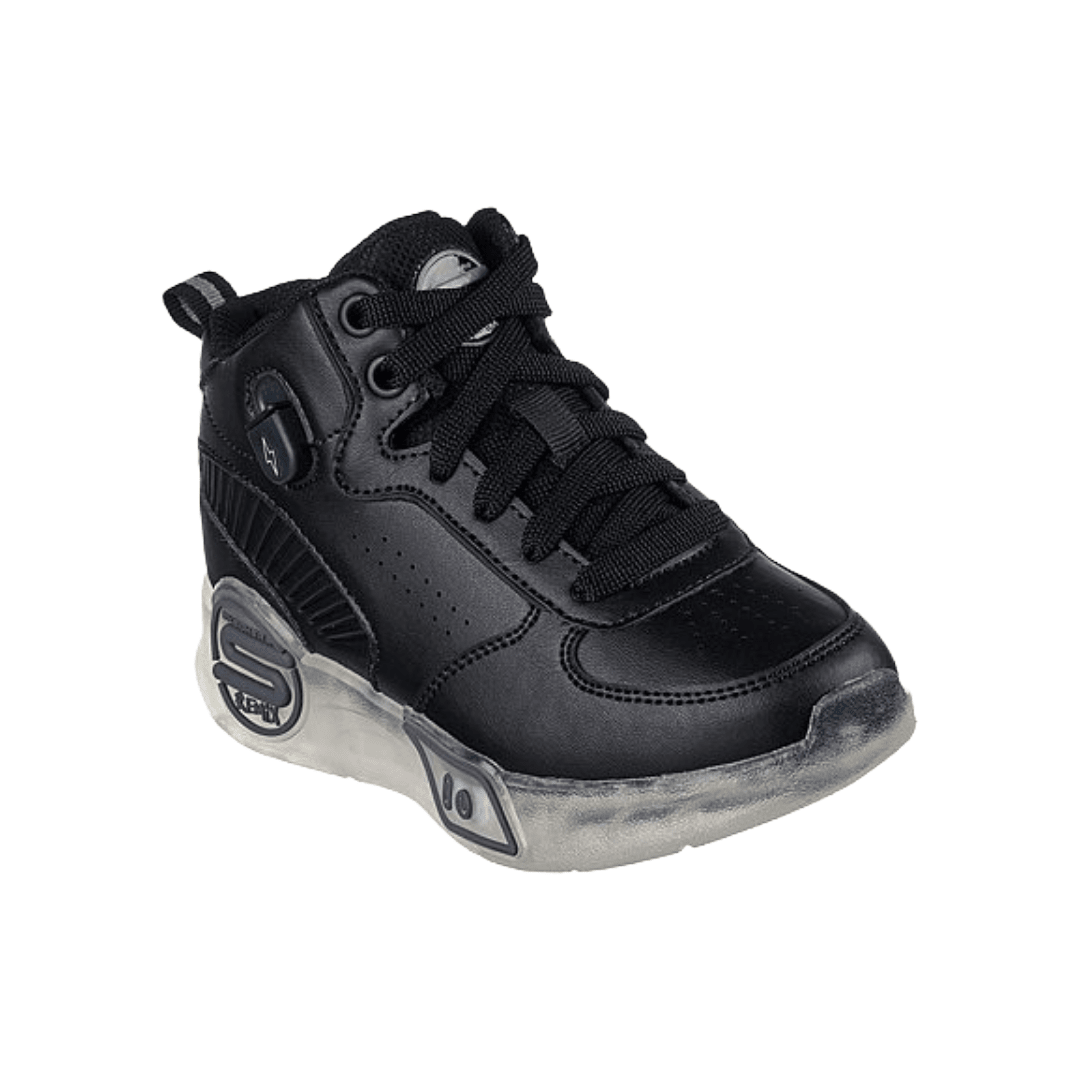 ZAPATILLAS URBANAS SKECHERS LIGTHS REMIX INFANTIL 400620L - BLK SKECHERS 26 - CalzadosPaola