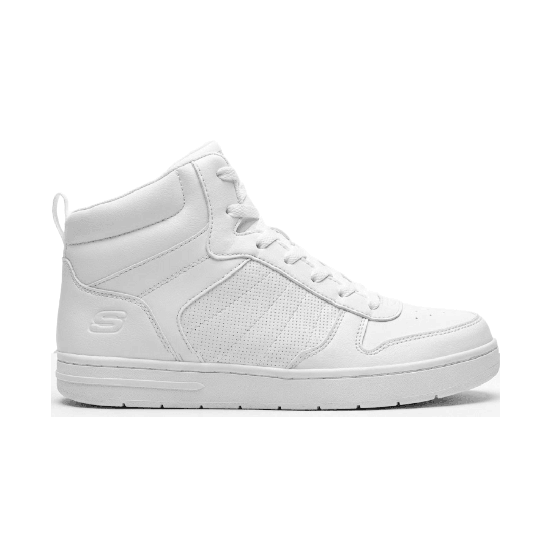 ZAPATILLAS ESCOLARES BLANCAS JUVENIL SKECHERS MEMORY FOAM | 405635L - WHT SKECHERS 34 - CalzadosPaola