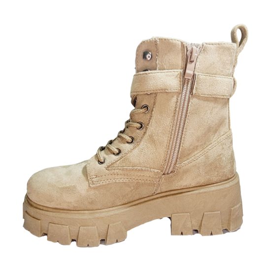 BOTIN KHAKI BOTELI H20 BOTELI 40 - CalzadosPaola