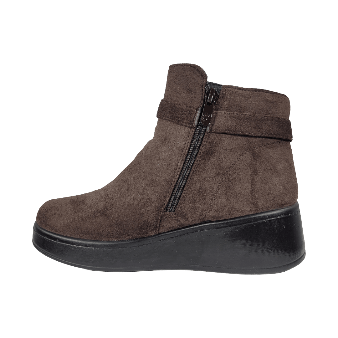 BOTINES HUALUANOTE CAFE MUJER HL - 909 - 3A HUALUNAOTE 36 CL / 23.9 CM - CalzadosPaola