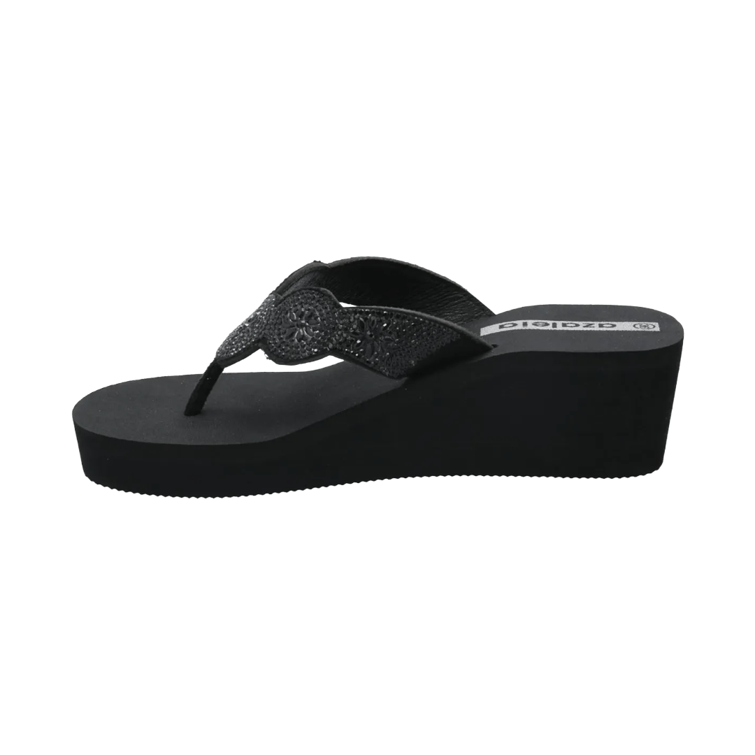 SANDALIAS AZALEIA ROSELLA NEGRO MUJER | AZ210011306 - 411 AZALEIA 35 - CalzadosPaola